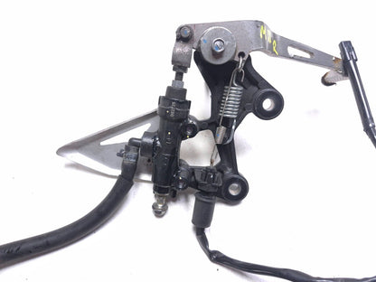 2023 Kawasaki Er400 Z400 Front Right Foot Peg & Master Cylinder & Pedal OEM
