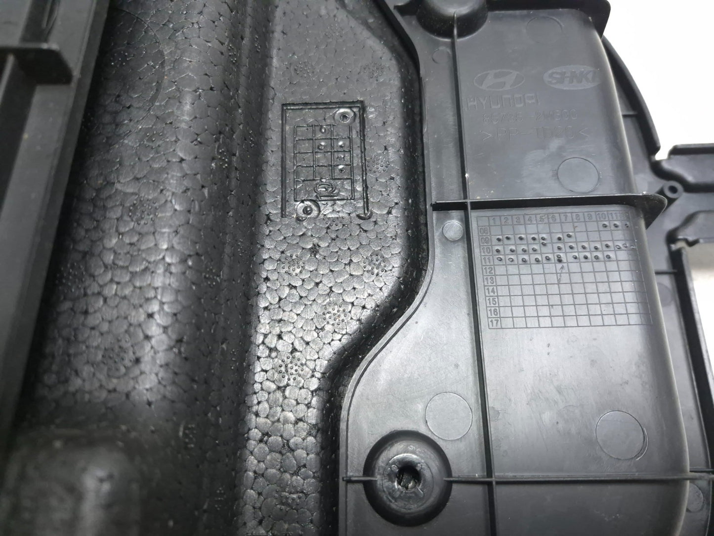 2013 Hyundai Genesis Trunk Storage Box Left & Right OEM