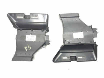 2011 BMW 750li Front Seat Auxiliary Heater Air Vent Duct Left & Right Pair OEM