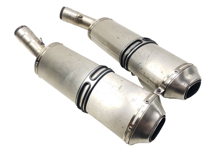 2008 - 2010 Ducati 848 Muffler Exhaust 2pcs OEM
