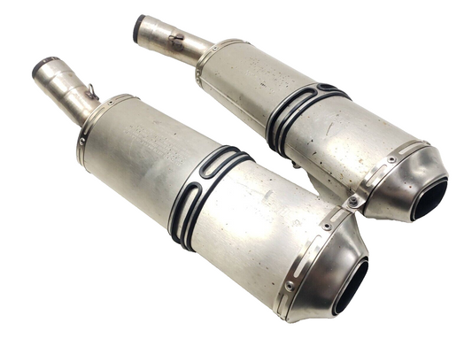 2008 - 2010 Ducati 848 Muffler Exhaust 2pcs OEM