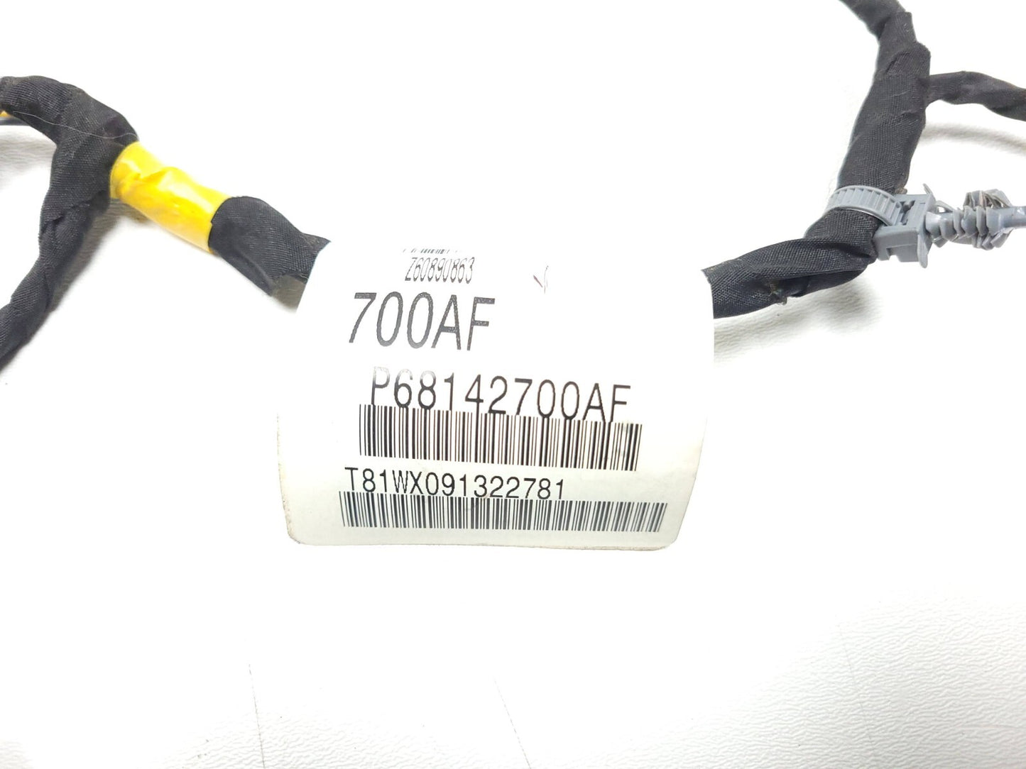 2013 - 2016 Dodge Dart Front Right Passenger Seat Wire Harness OEM