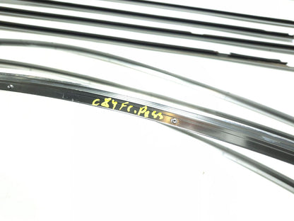 2011 Mercedes S400 W221 Door Window Belt Chrome & Upper Molding Trim 8pcs OEM