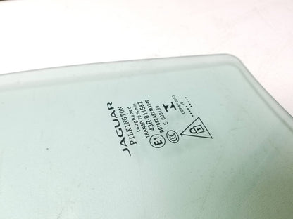 2017 Jaguar Xe Rear Driver Side Left Door Glass T4n3107 OEM