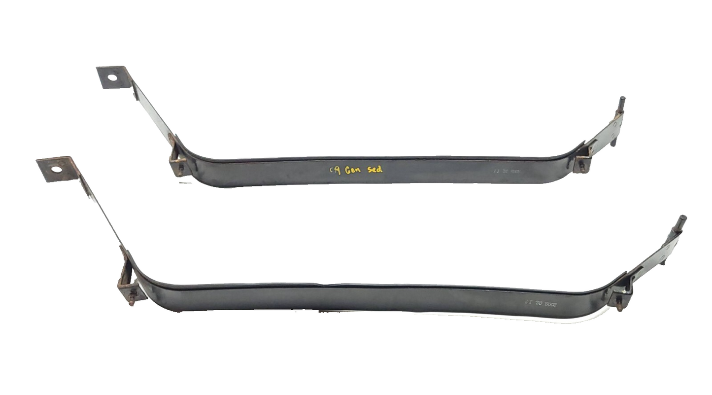 09-14 Hyundai Genesis Fuel Tank Strap Holder Pair OEM Sedan 4.6l
