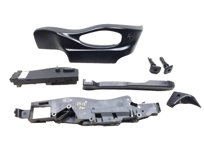 04 06 BMW X3 Seat Side Trim W/ Guide Sleeve & knob Front Passenger Sid Right OEM