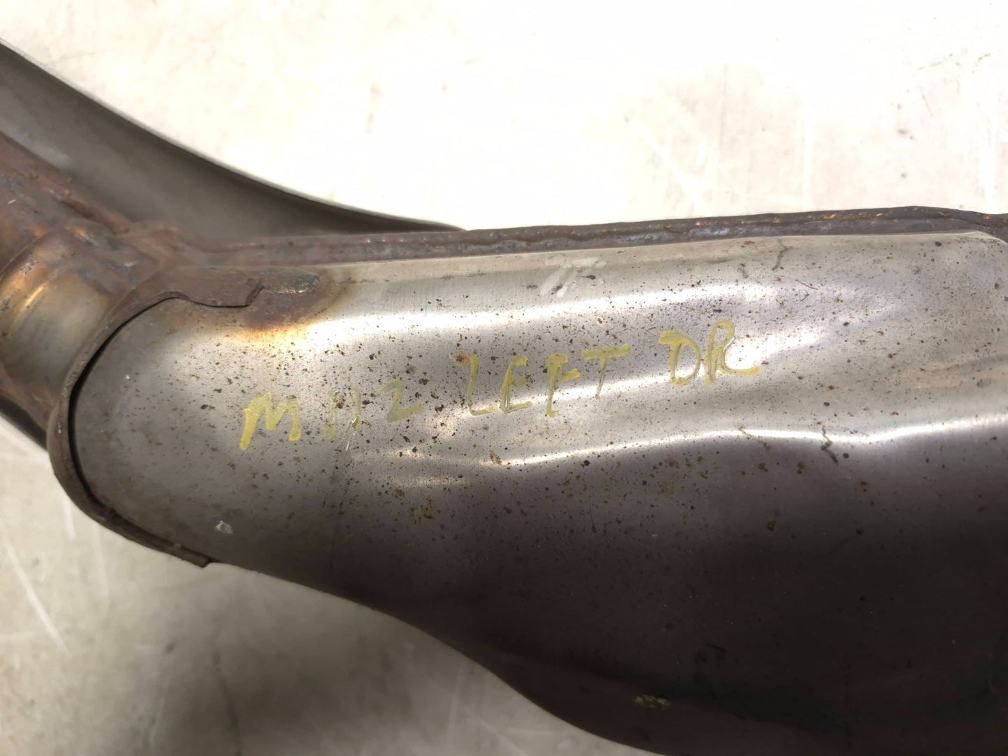 2002 Suzuki V-strom 1000 Dl1000 Exhaust Muffler Left OEM