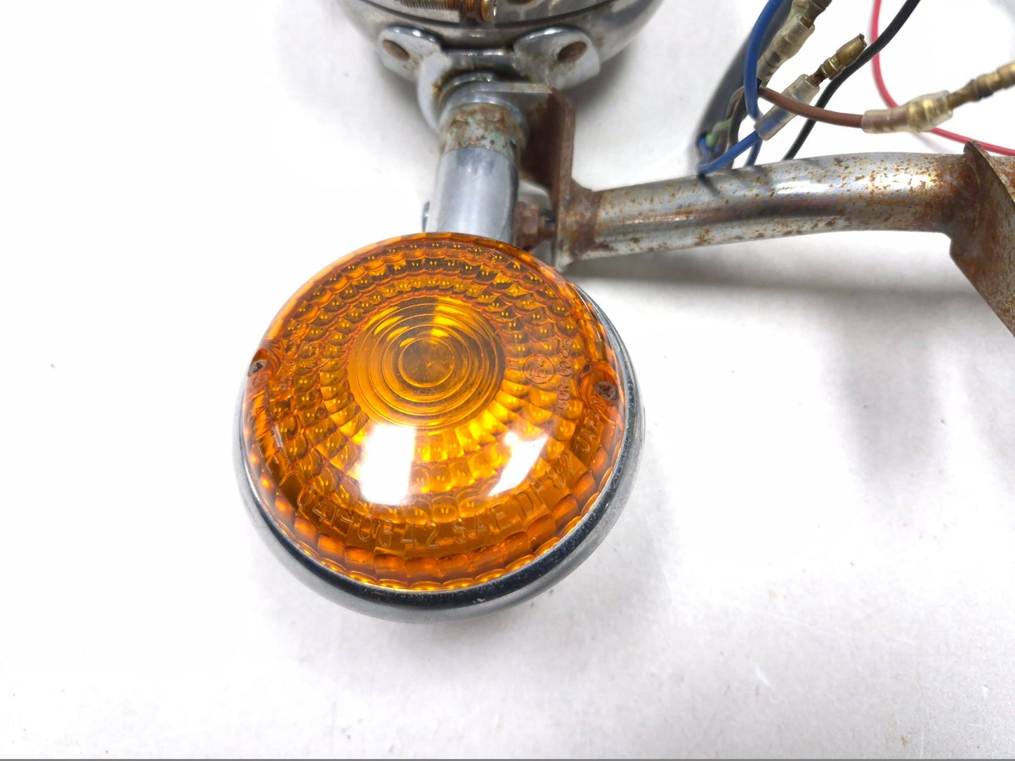 1996 Yamaha Virago Xv750 Front Headlight & Turn Signal Assembly OEM