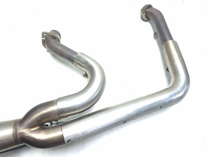 2008 Harley-davidson Dyna Fat Bob Fxdf Exhaust Muffler Two Brothers