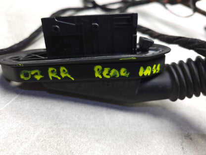 2006-2009 Range Rover Door Wire Harness Rear Right Pass Side OEM