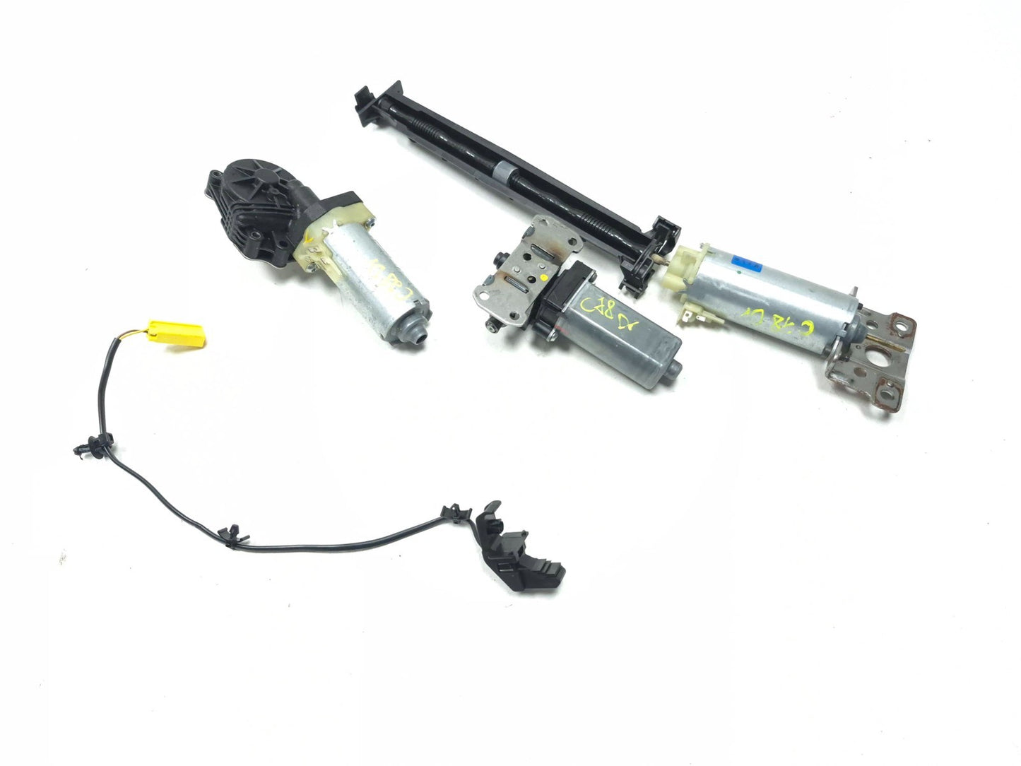 2012 Volvo C30 Front Seat Adjuster Motor W/ Sensor Left Driver Side 4 Pcs OEM