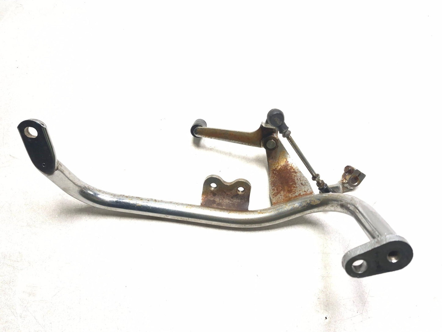 1993 Yamaha Virago Xv750 Shift Pedal Left & Right Footrest Bracket Pair OEM