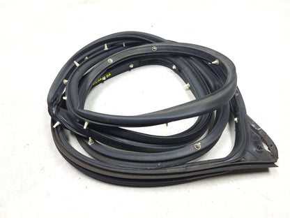 07-09 Mitsubishi Outlander Door Weatherstrip Seal Rear Driver Side Left 2pcs OEM