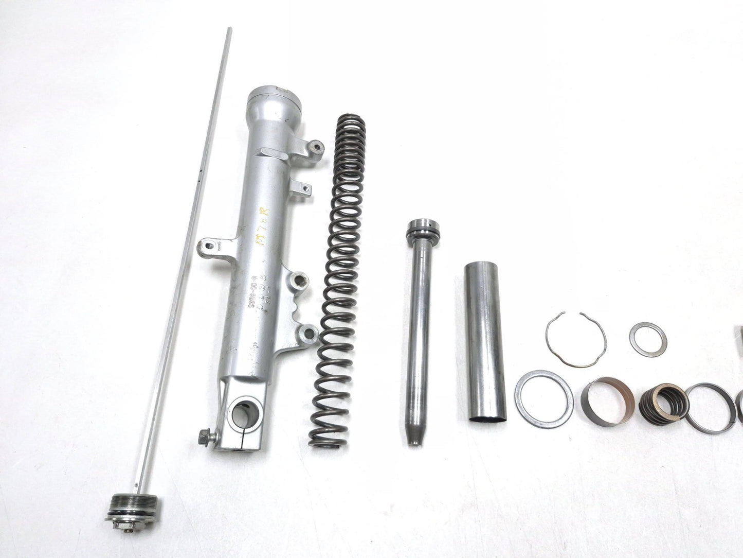 2006 Suzuki Gsx600f Katana Front Fork Tube Lower & Springs Dampers Hardware OEM
