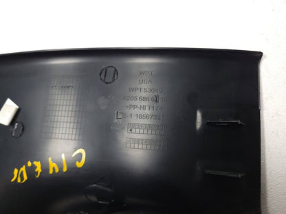 2015-2020 Mercedes C300 W205 Rear Door Sill Plate Scuff Kick Trim Pair OEM