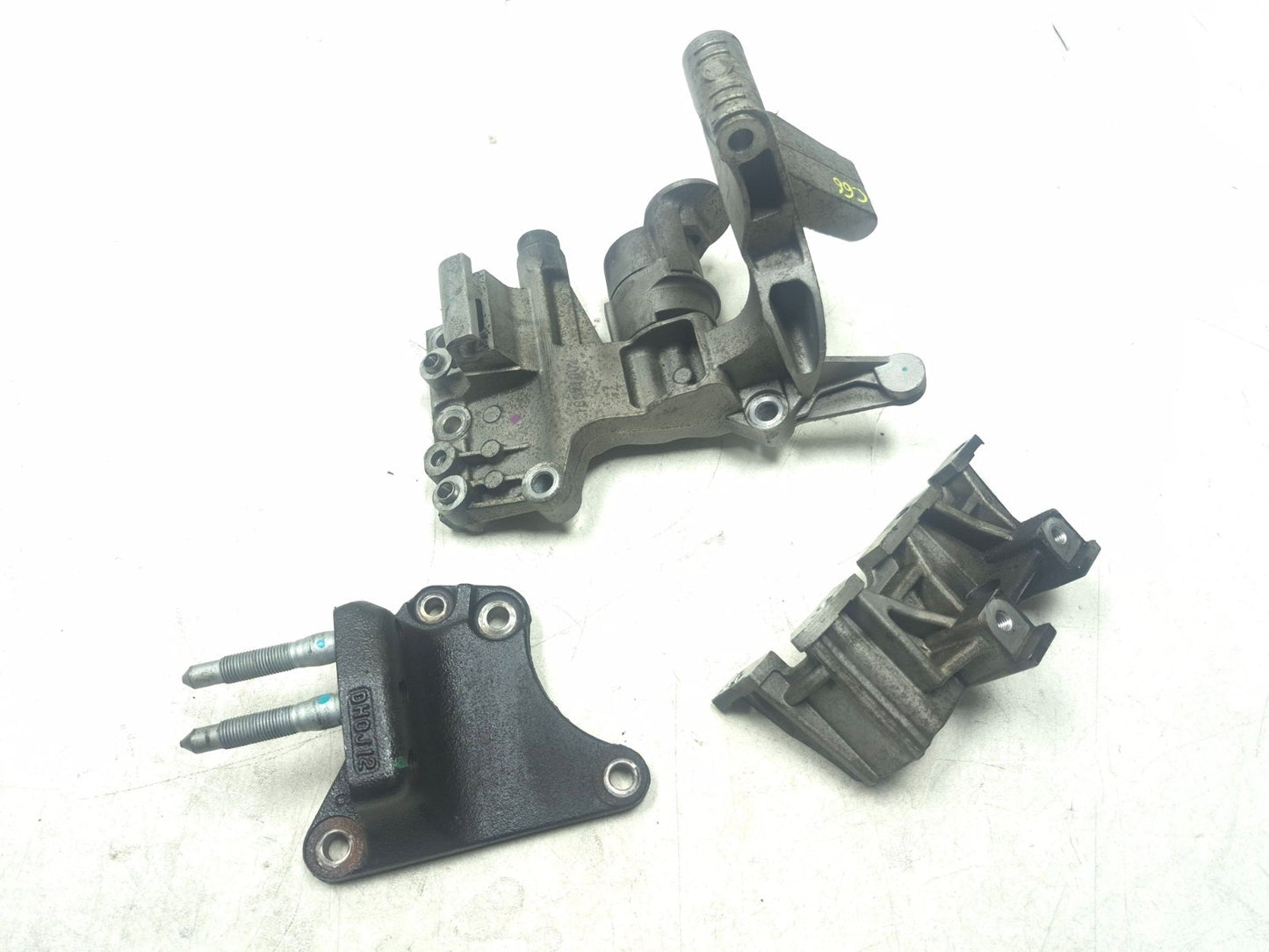 2012 Hyundai Sonata 2.4l Belt Tensioner & A/c Compressor Bracket 3 Pcs OEM