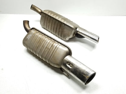 2004 Mercedes CL500 Rear Exhaust Muffler Left & Right OEM