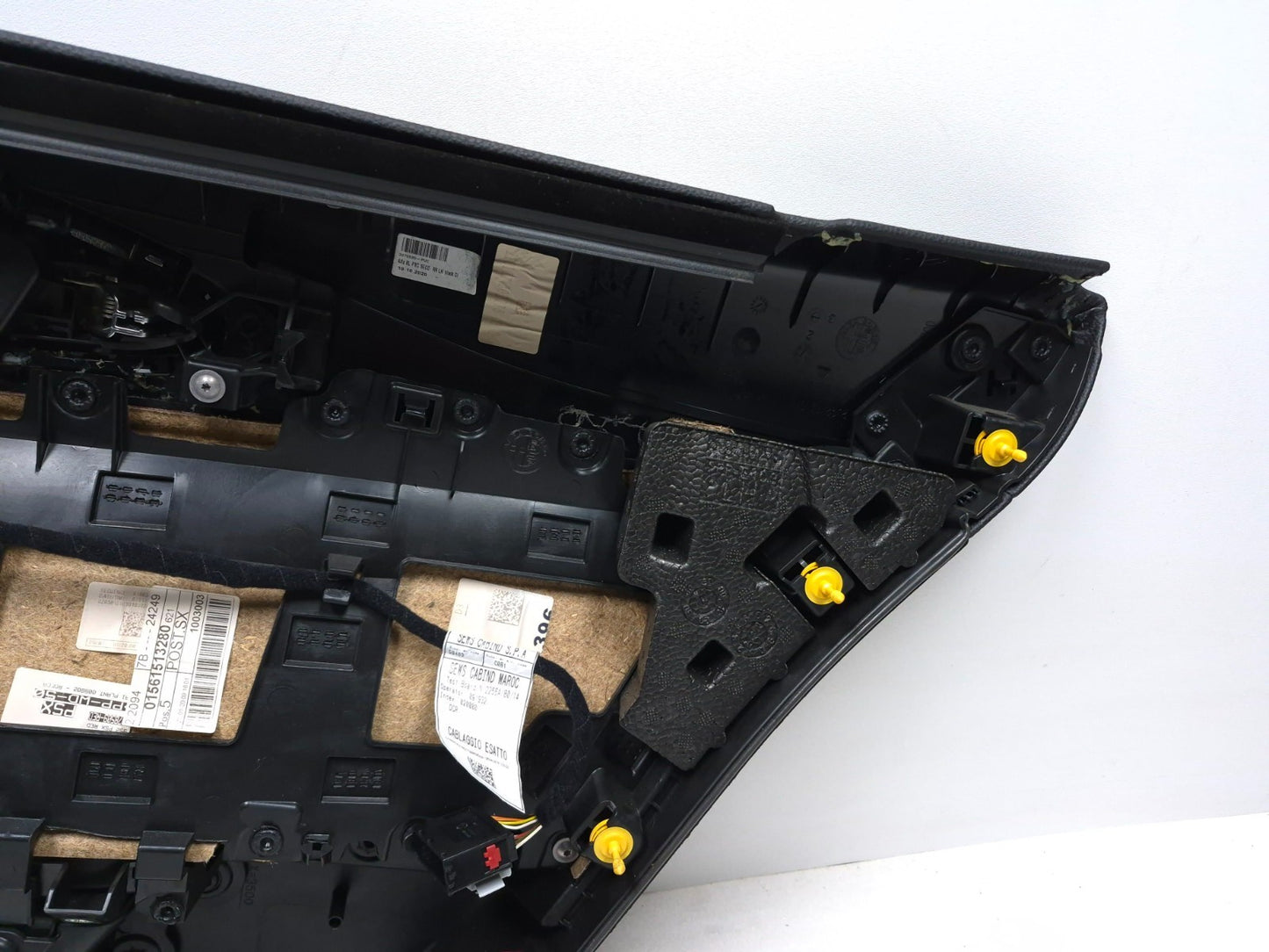 2021 Alfa Romeo Giulia Rear Driver Door Panel OEM