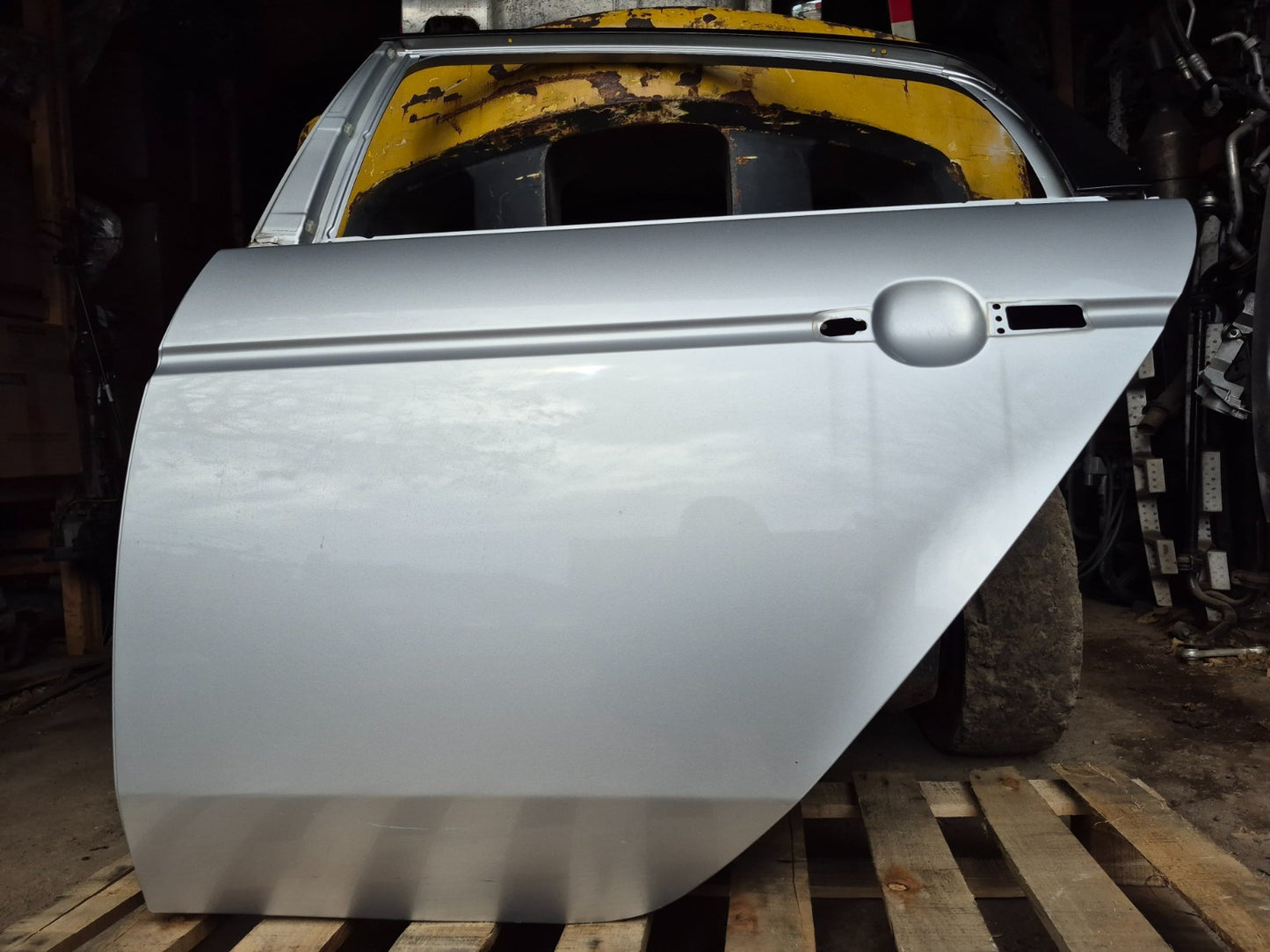 2007 Acura Tl Rear Door Shell Driver Side Left OEM