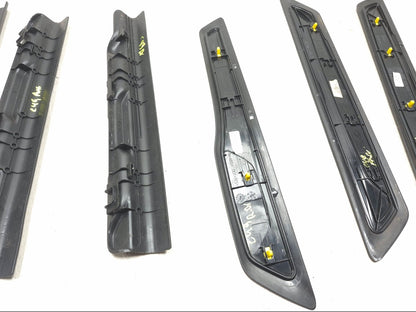 2013 BMW 328i F30 Sedan Door Sill Scuff Plate Cover Front & Rear 8 Pcs OEM
