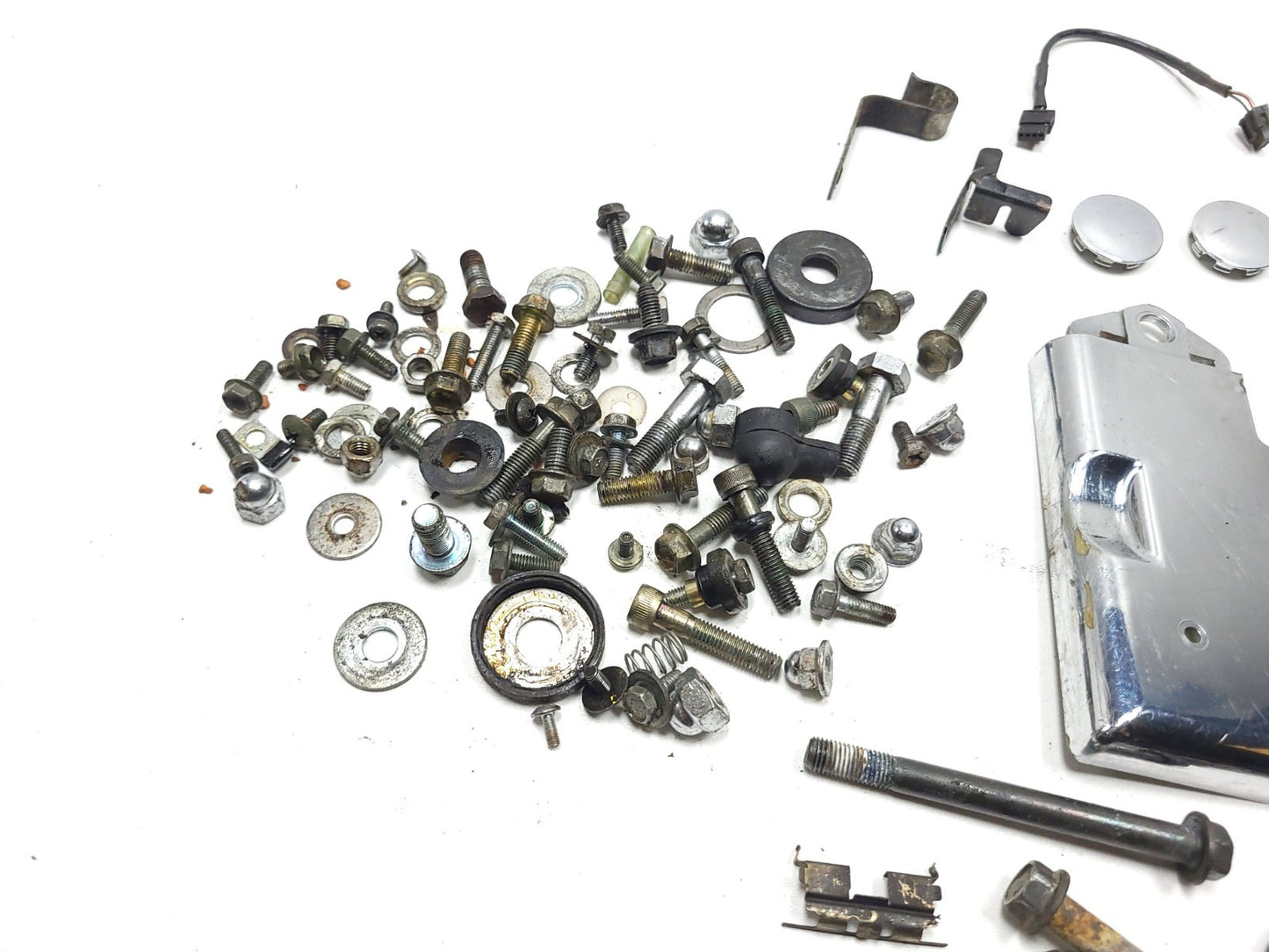 2001 Suzuki Sawage Ls650p Misc Chassis Bolts And Hardware OEM