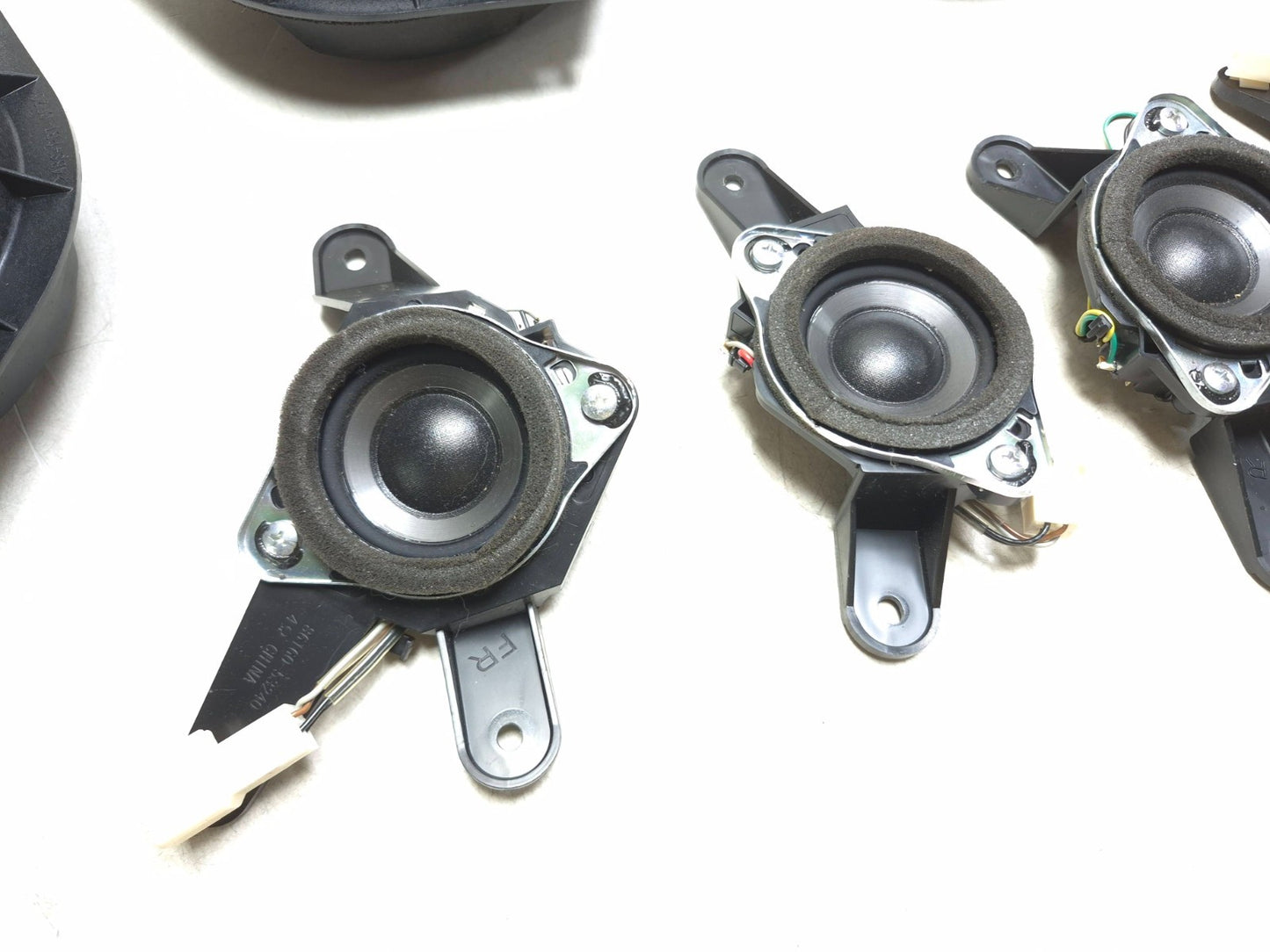 2009 Lexus IS250 Audio Speaker & Tweeter 8pcs OEM