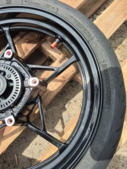 2019 Kawasaki Z400 Er400d Wheel Rim & Tire Front & Rear *straight* OEM