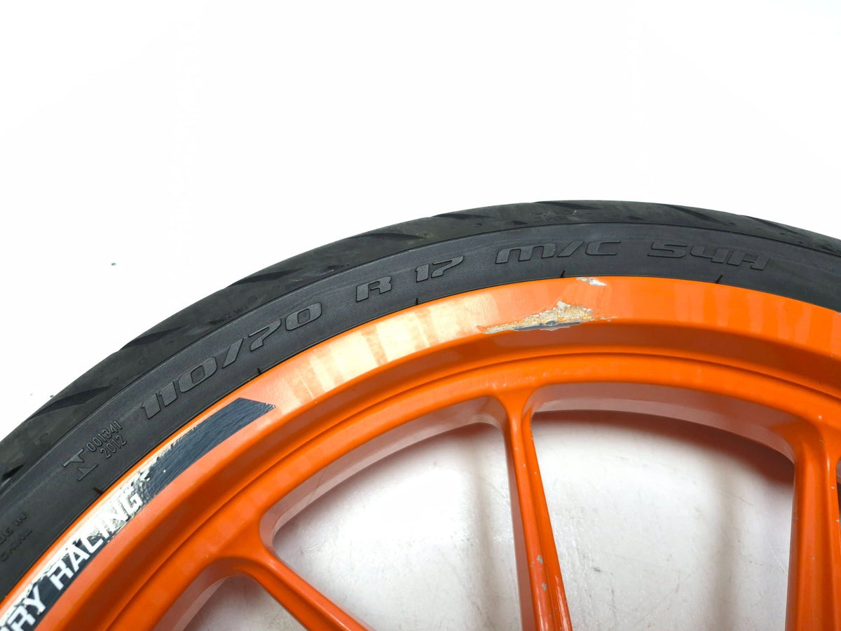 2017 Ktm 390 Duke Wheel Rim W/ Tire R 17x3 17x4 Front & Rear Pair OEM