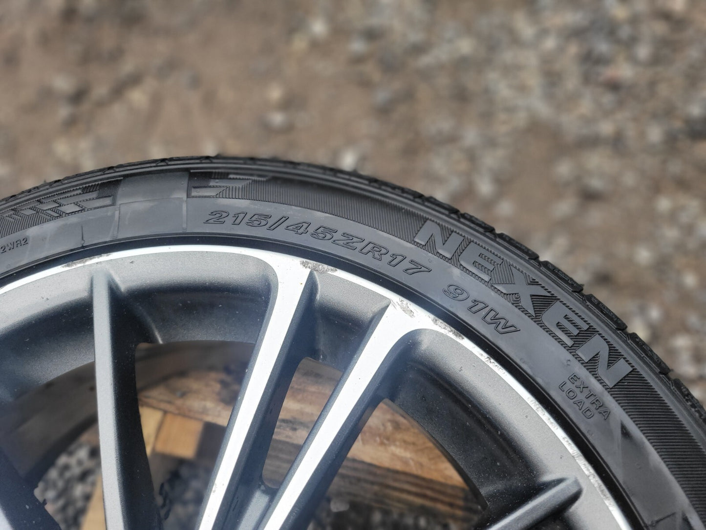 2013-2016 Scion Fr-s Wheel Rim W/ Tire Nexen 215/45zr17 Pair OEM