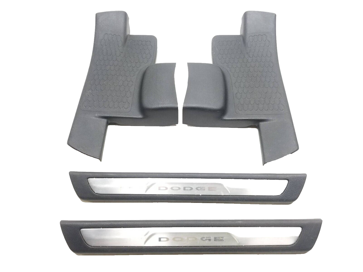 2016 Dodge Durango Door Sill Scuff Plate Cover Trim 4pcs OEM