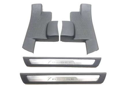 2016 Dodge Durango Door Sill Scuff Plate Cover Trim 4pcs OEM