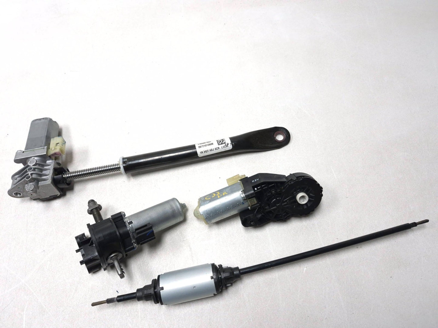 2021 Tesla Model 3 Front Left Driver Seat Power Motor 4pcs OEM