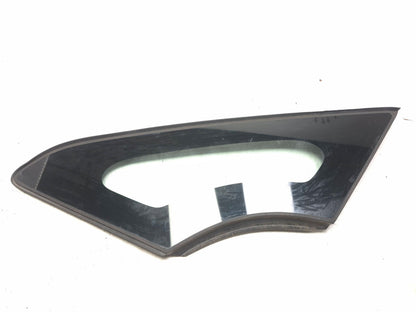 2012 Nissan Leaf Front Quarter Opera Vent Window Glass Left Driver Side OEM