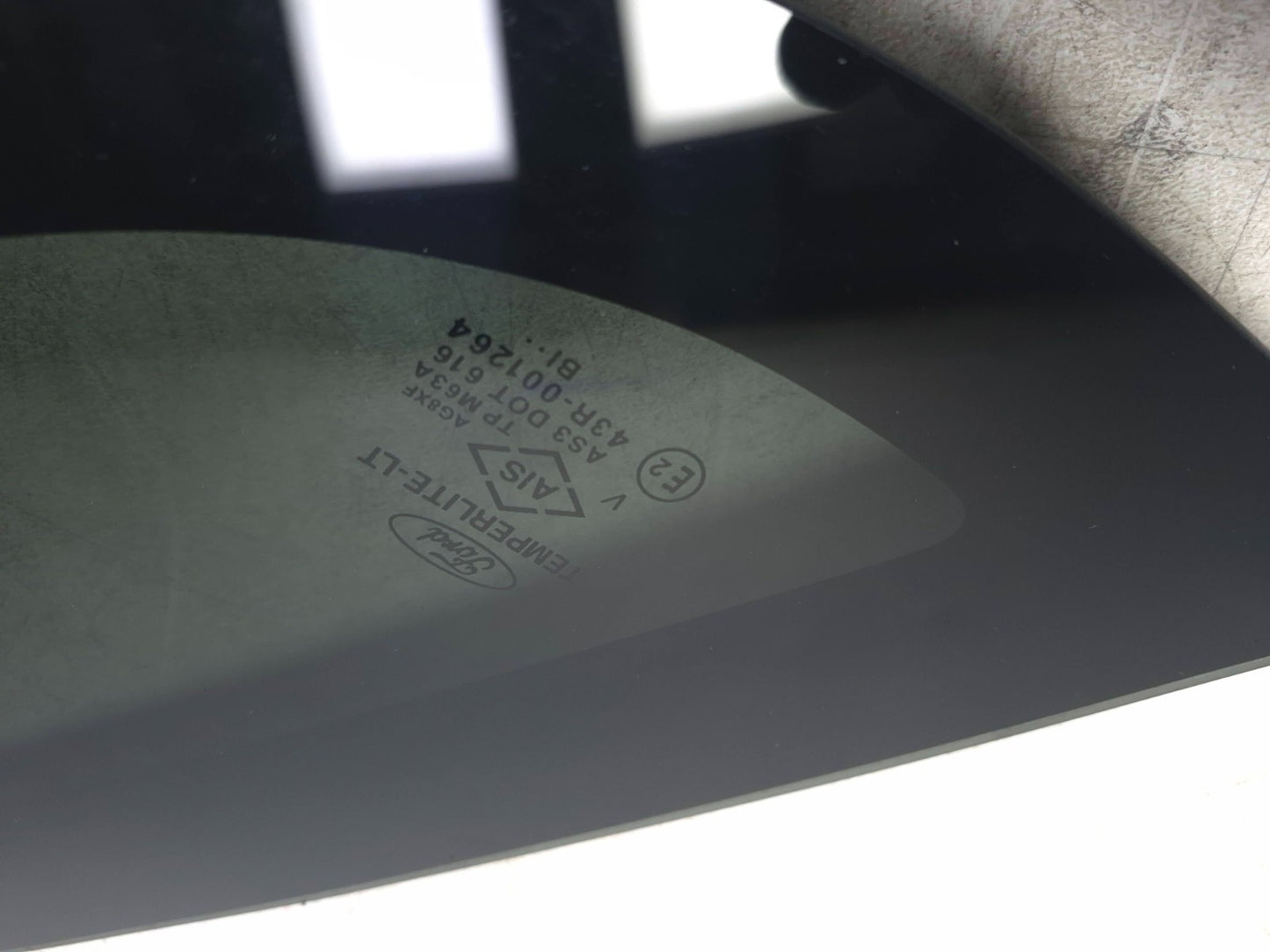 2019 Ford Ecosport Quarter Vent Glass Rear Passenger Side Right OEM