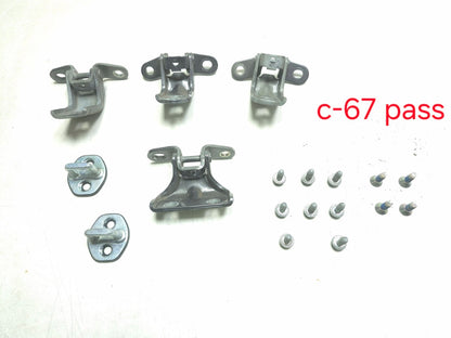 2018 Hyundai Sonata Door Hinge Front & Rear Right Passenger Side Set OEM