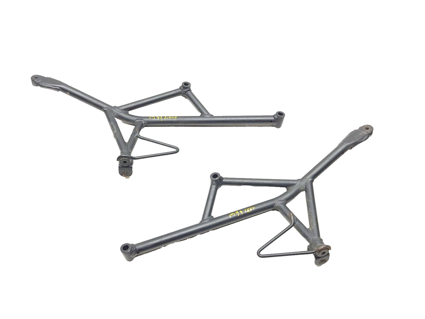 2012 Kawasaki Versys Le650c Rear Left & Right Footrest Bracket Pair OEM