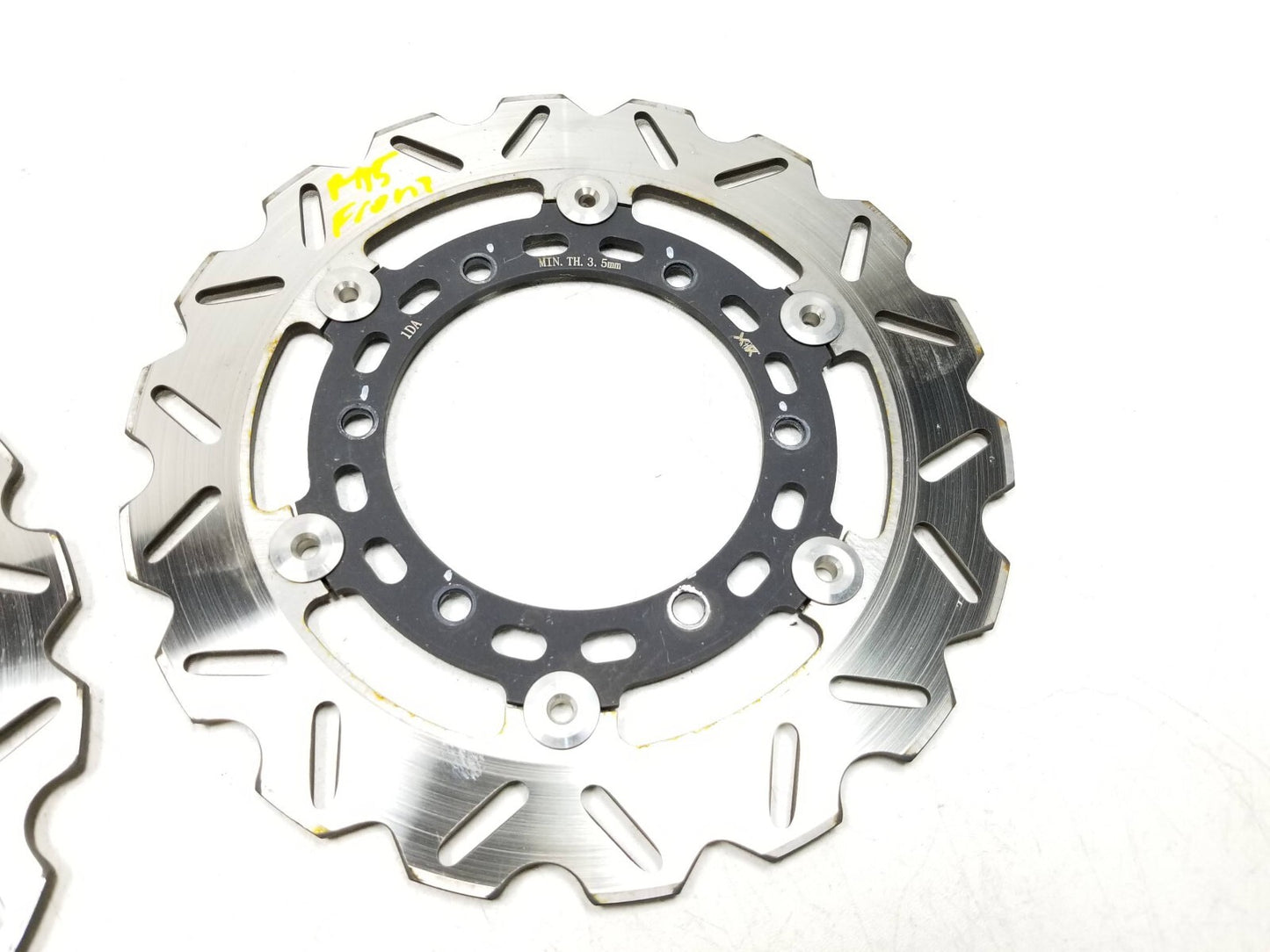 20 - 24 Benelli 302s Brake Disc Rotor Front & Rear 3pcs OEM 1609 Miles