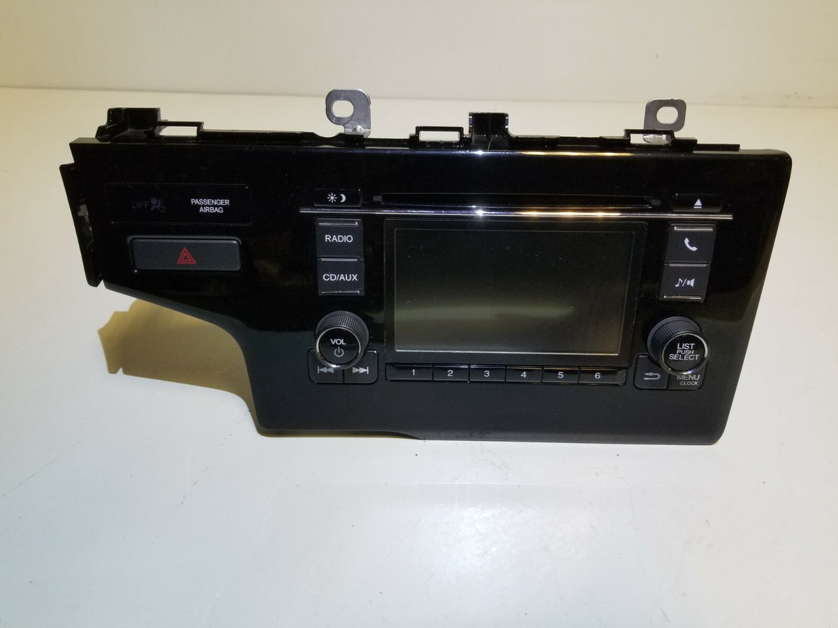 2016 Honda Fit Radio Receiver AM FM Cd Player OEM