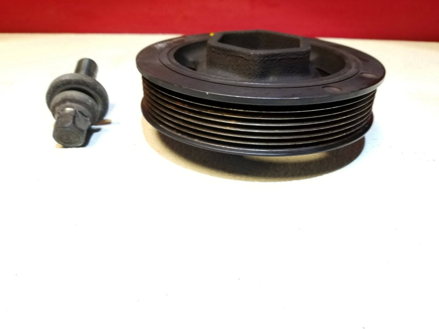 2009 Honda Civic Crankshaft Harmonic Balancer Pulley W/ Bolt OEM