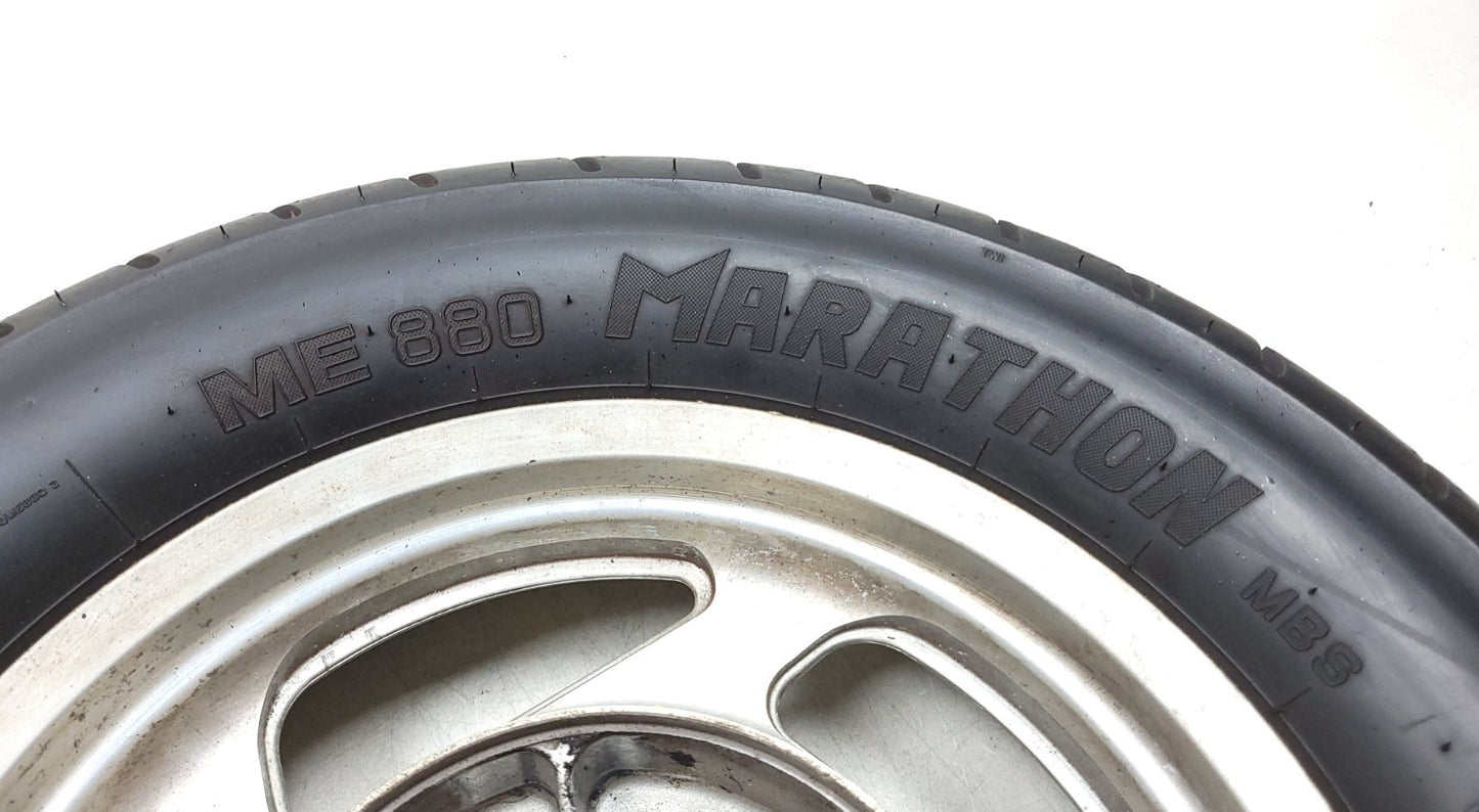 2002 Honda Magna Vf 750c Rear & Front Wheel Rim & Tire Assy OEM