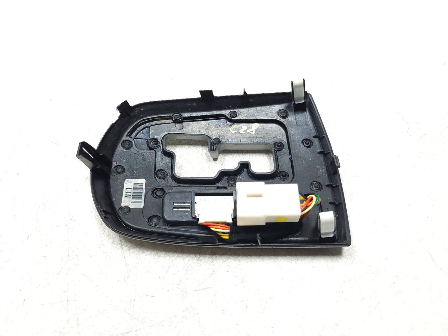2012-2017 Hyundai Accent Sedan Shifter Trim Bezel Black / Silver OEM