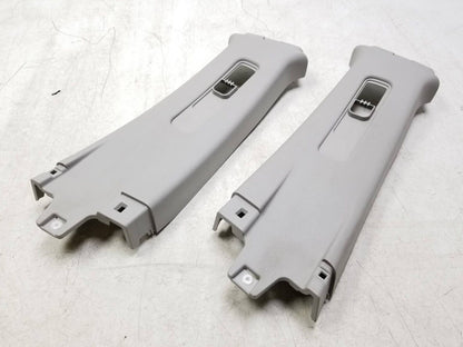 08 - 15 Scion Xb Upper B Pillar Trim Belt Cover Left Right Pair OEM