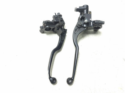 2019 Kawasaki Z400 Er400d Front Brake Master Cylinder & Clutch Lever Pair OEM