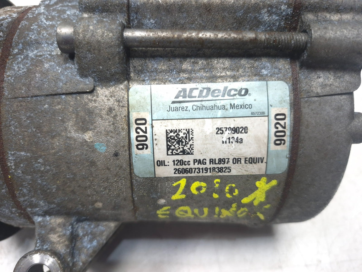 2010 2011 Chevrolet GMC Equinox Terrain AC Compressor 2.4l OEM