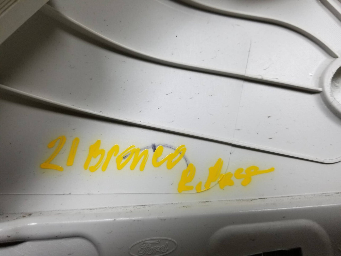 2021 Ford Bronco Rear Passenger C-pillar Trim Cover OEM