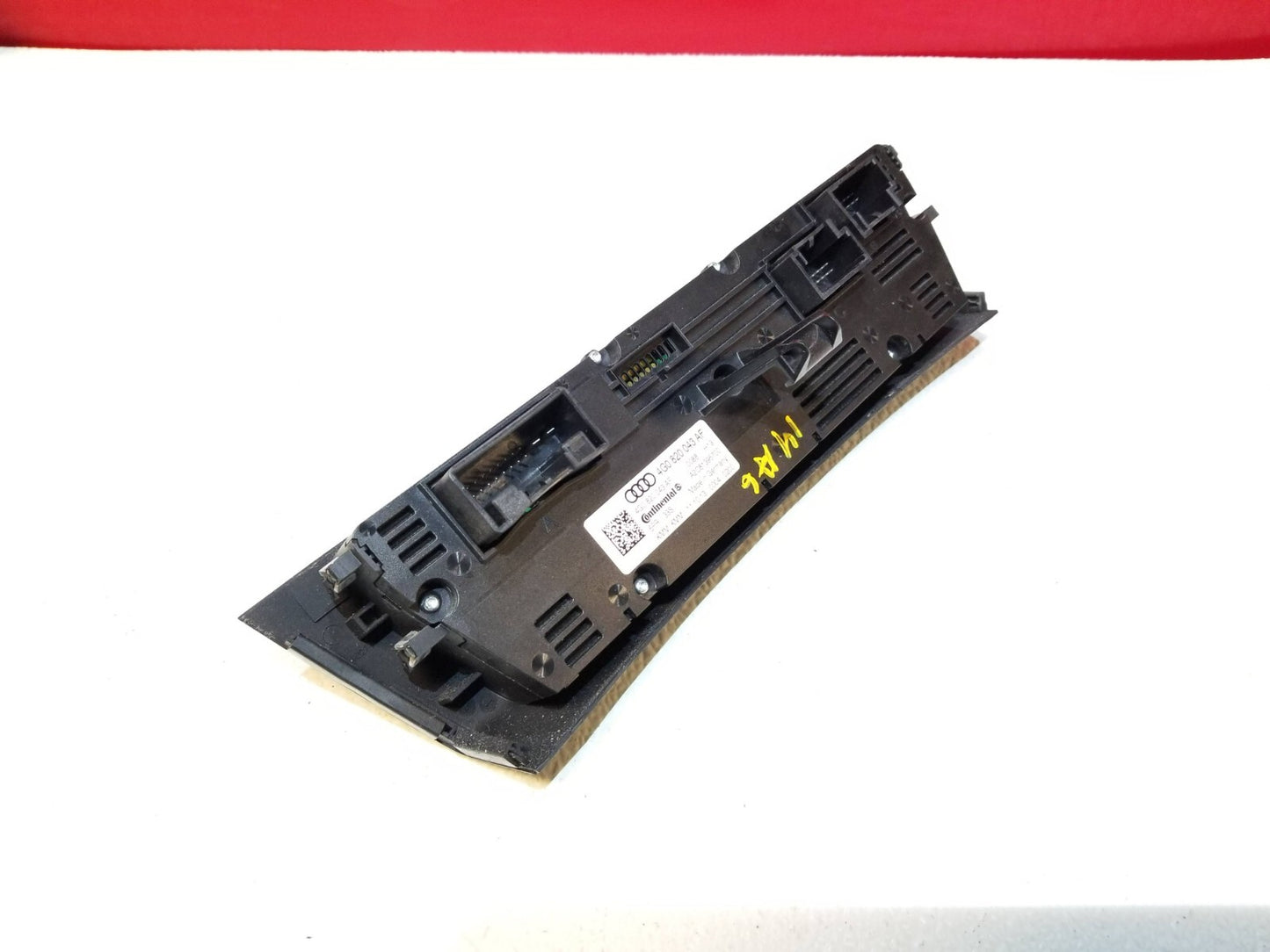 2014 Audi A6 A/c Heater Temperature Climate Control OEM