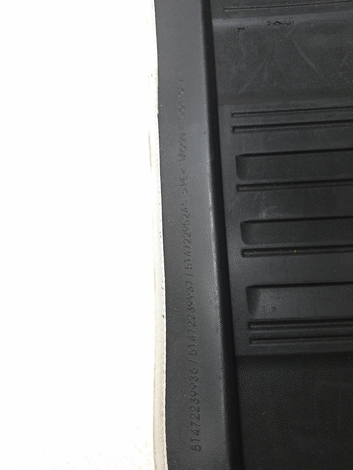 2013 BMW 328ix Rear Trunk Cargo Storage Floor Rubber Mat 51472239936 Oem✅