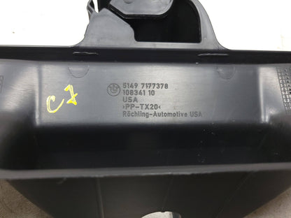 2007 - 2013 BMW X5 E70  Rear Trunk Lid Lock Latch Cover Trim Panel 7177378 OEM