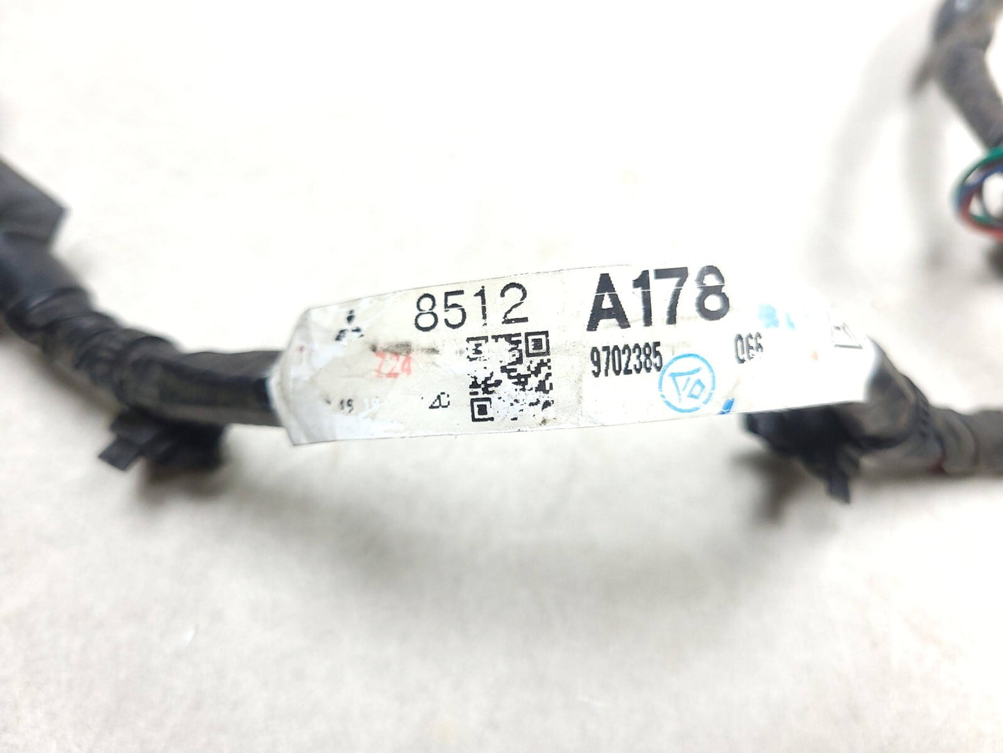 2009 Mitsubishi Outlander Door Wire Harness Front Passenger Side Right OEM