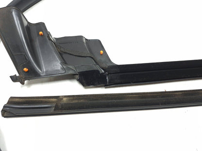 2020 Tesla Model 3 Rear Door Seal & Belt Molding Passenger Side 3 Pcs OEM